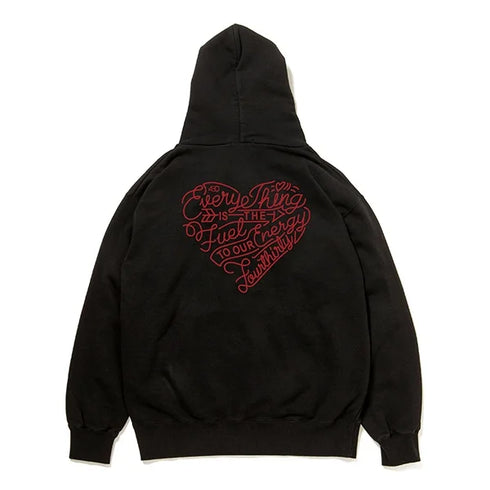 430 fourthirty/"HEARTS" P/O PARK / フォーサーティ ハート プルオーバー パーカー